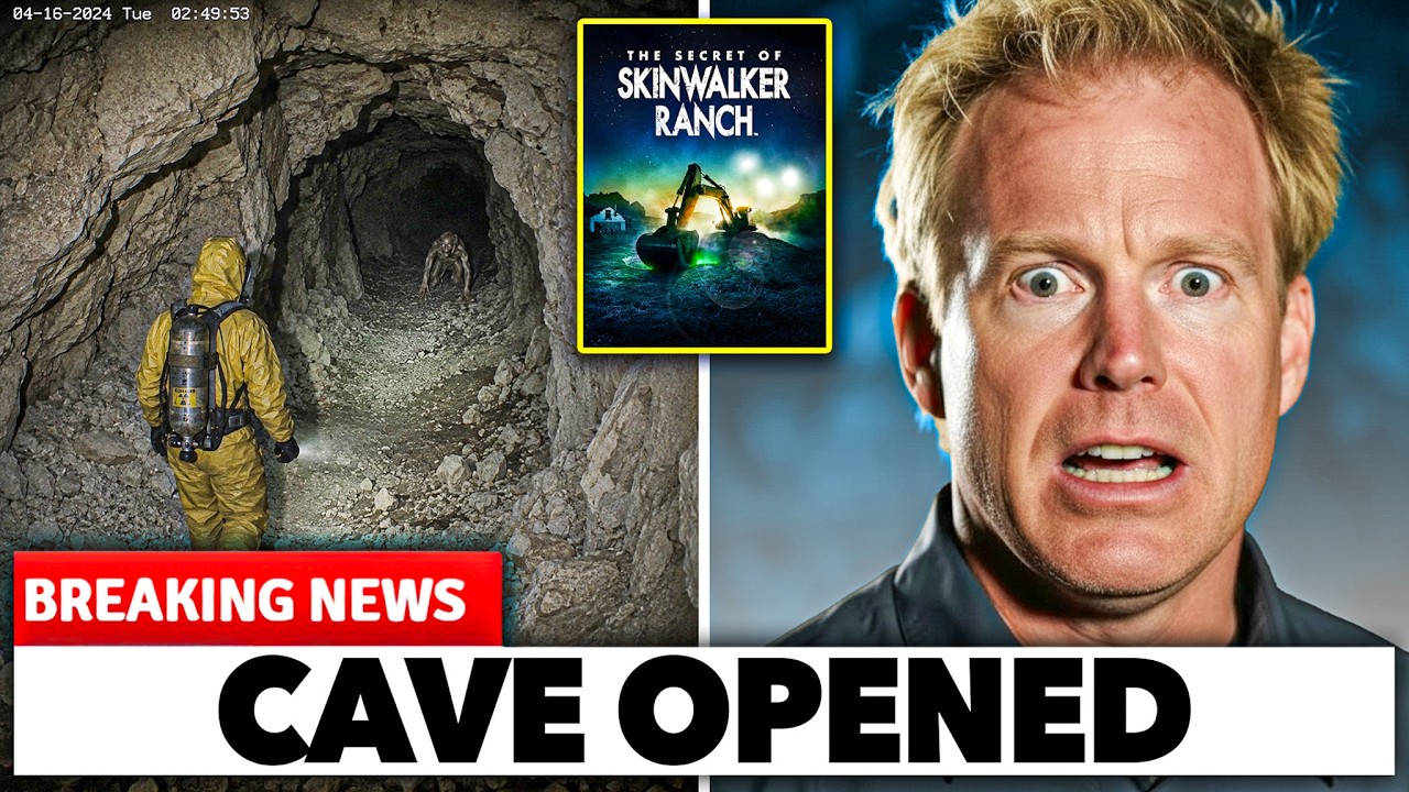 1 MINUTE AGO: Skinwalker Ranch Scientists Just OPENED a Cave That Was ...