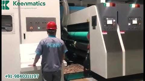 TAI YI T-FSG Fixed type Flexo Folder Gluer, PreFeeder | 4 Colour | Dual Slotter, RDC, FG, Strapping.