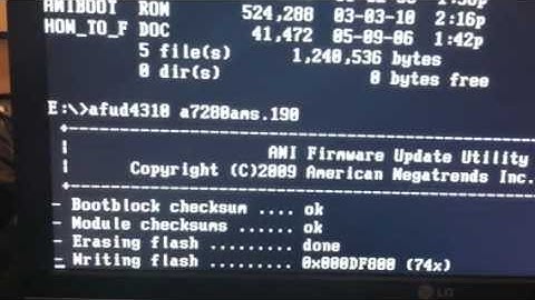 Flashing AMI-BIOS