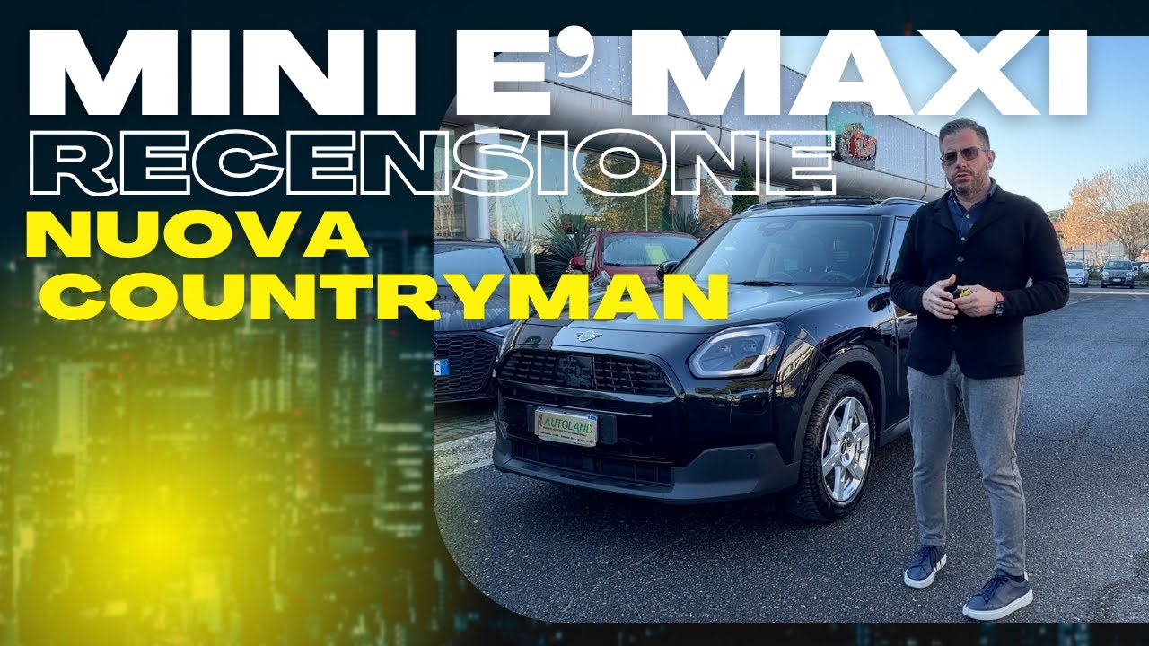 Mini Countryman 2.0 163cv Hybrid U25 è la migliore MINI  di sempre?