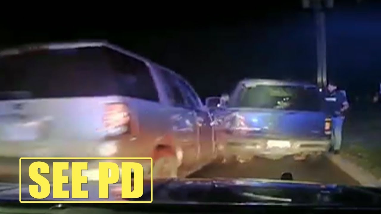 Moment Drunk Driver Crashes Into Car Caught on Dashcam - YouTube