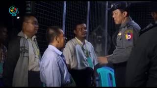 DVB - လံုျခံဳမႈ အျပည့္အဝရွိေစဖို႔အတြက္ အဓိက ဝင္ေပါက္ေတြကို ပိတ္ဆို႔စစ္ေဆးေန