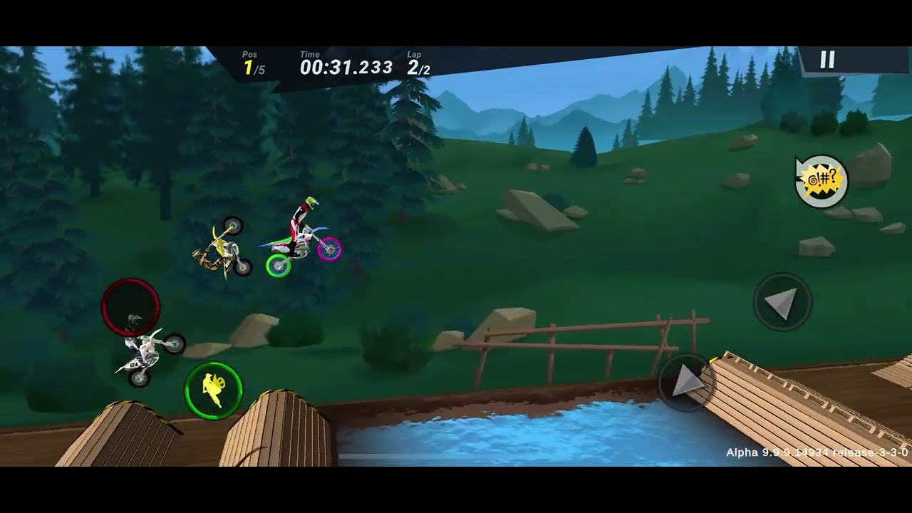 MSM3 - Lumberjack Loopin' Full Run by the Track Designer