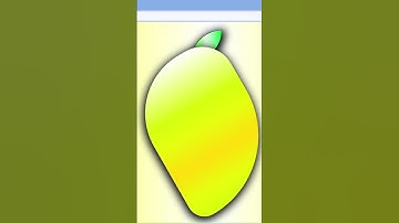 CREATE MANGO 🥭 SHAPE USING HTML CSS | #ytviralshorts #shortsfeed #shorts #viralshort #viral