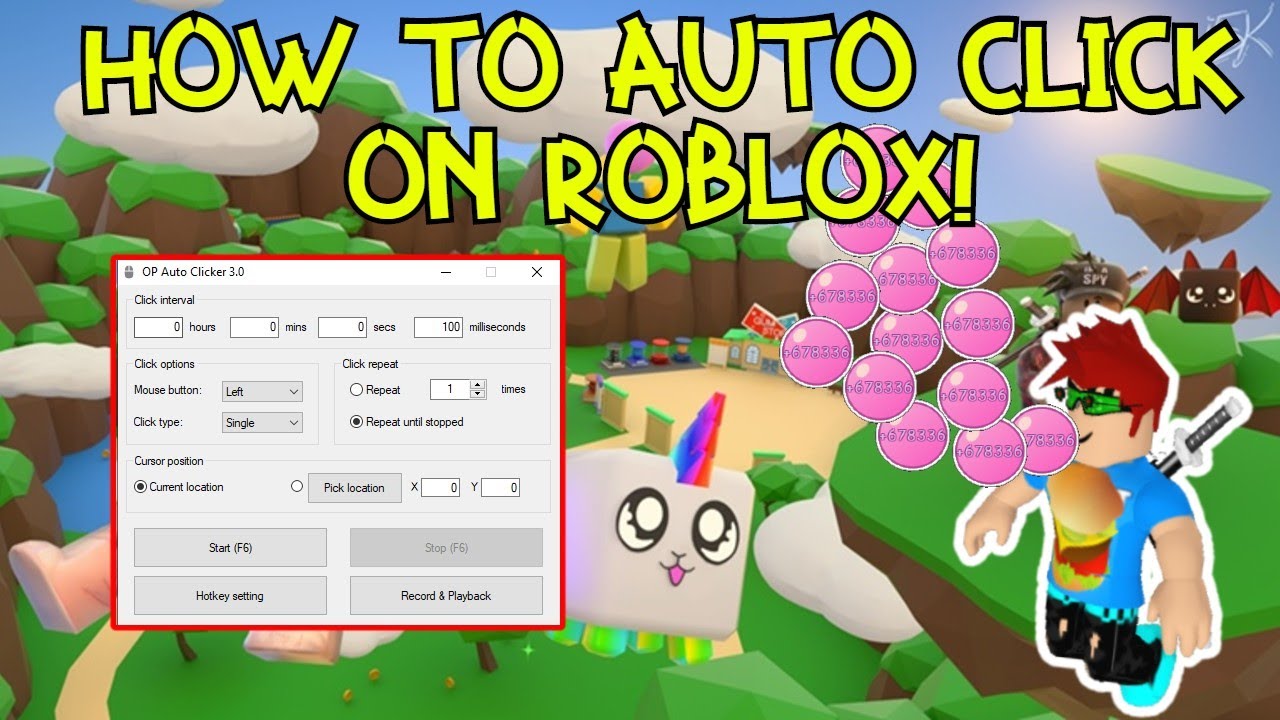 Updated How To Use An Auto Clicker For Roblox Youtube