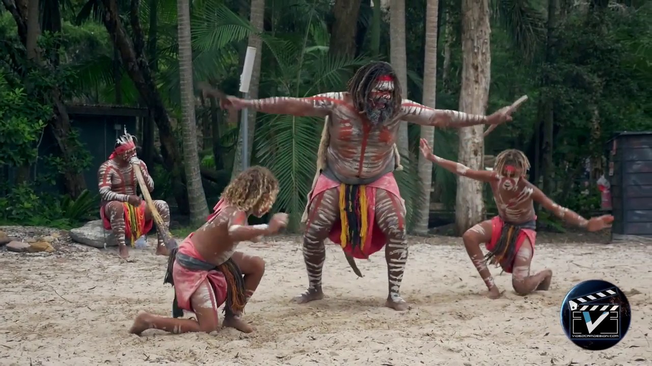 Aboriginal dance show   Australia