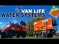 VAN LIFE: Water Systems for Extended Off Grid Travel & Overlanding