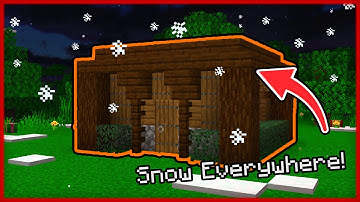 How to Make Every Biome Snowy in Minecraft Java (1.17 - 1.18)