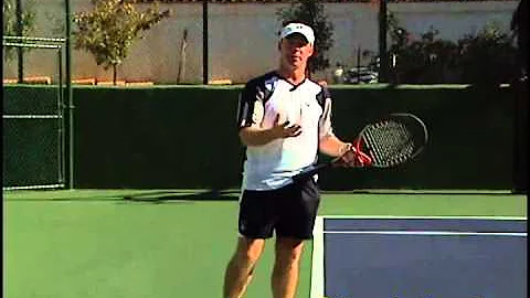Pro Tennis Lessons - James Jensen - Serve