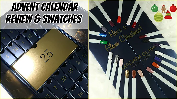 Madam glam Advent Calendar | 25 Days Of Glam | Review and Swatch