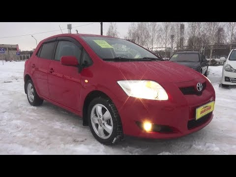 2007 Toyota Auris. Start Up, Engine, and In Depth Tour.