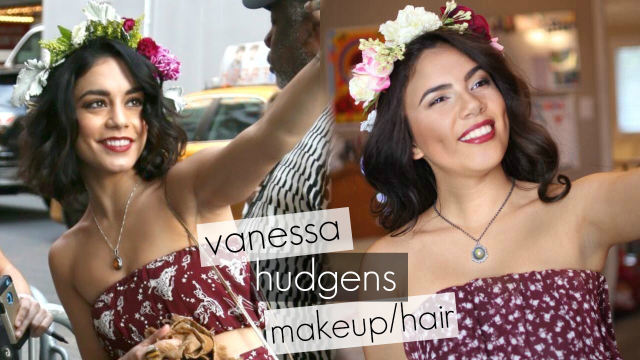 QUEEN VANESSA HUDGENS Makeup Hair Tutorial YouTube