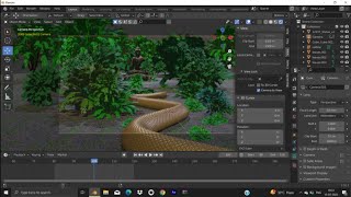 nagin 6 new snake animation on green screen