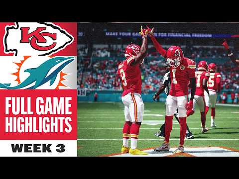 Kansas City Chiefs vs. Miami Dolphins Game Highlights | NFL 2026 Season - Week 3
