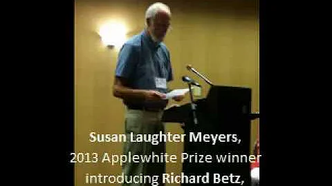 Richard Betz Reads Perfect Pitch and "The Sweetnes...