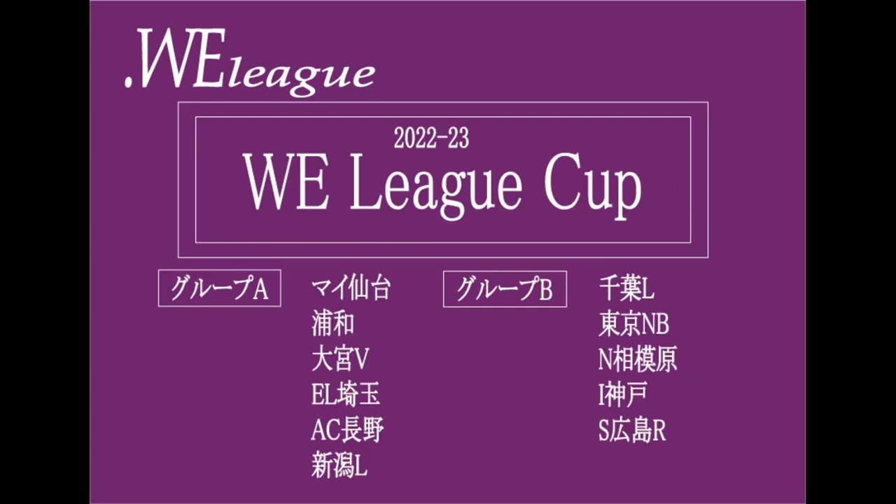 Weリーグ 22 23 サンフレッチェ広島レジーナ 順位予想 Youtube