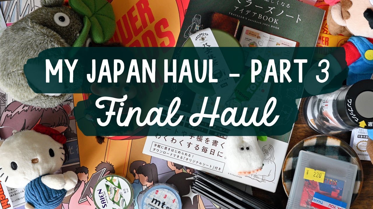 My Japan Haul 🇯🇵 ✨ (Part 3) | Gashapon, Monchhichi, Toys, Bags, Apparel, Porter Sackpack