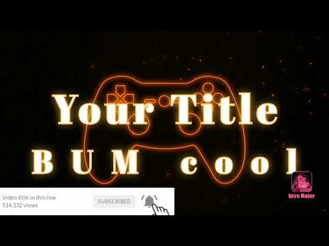 მეგობრებო თუ ავა ეს ვიდეო 15 ლაიქზე გასწავლით ამნაირ ინტროს გაკეთებას