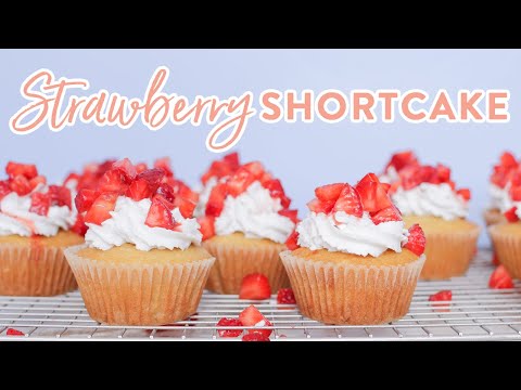 strawberry-shortcake-cupcakes-|-easy-and-healthy-desserts