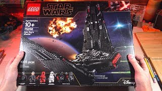 Pure build: LEGO Star Wars Kylo Ren's Shuttle 75256 in real time