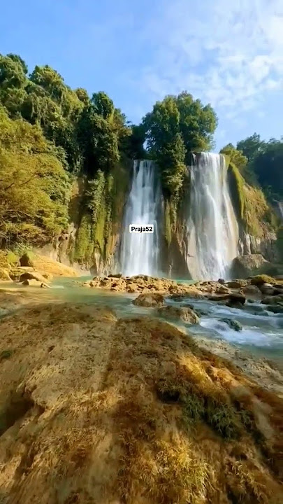 Pemandangan Alam !!air terjun !!Story Wa