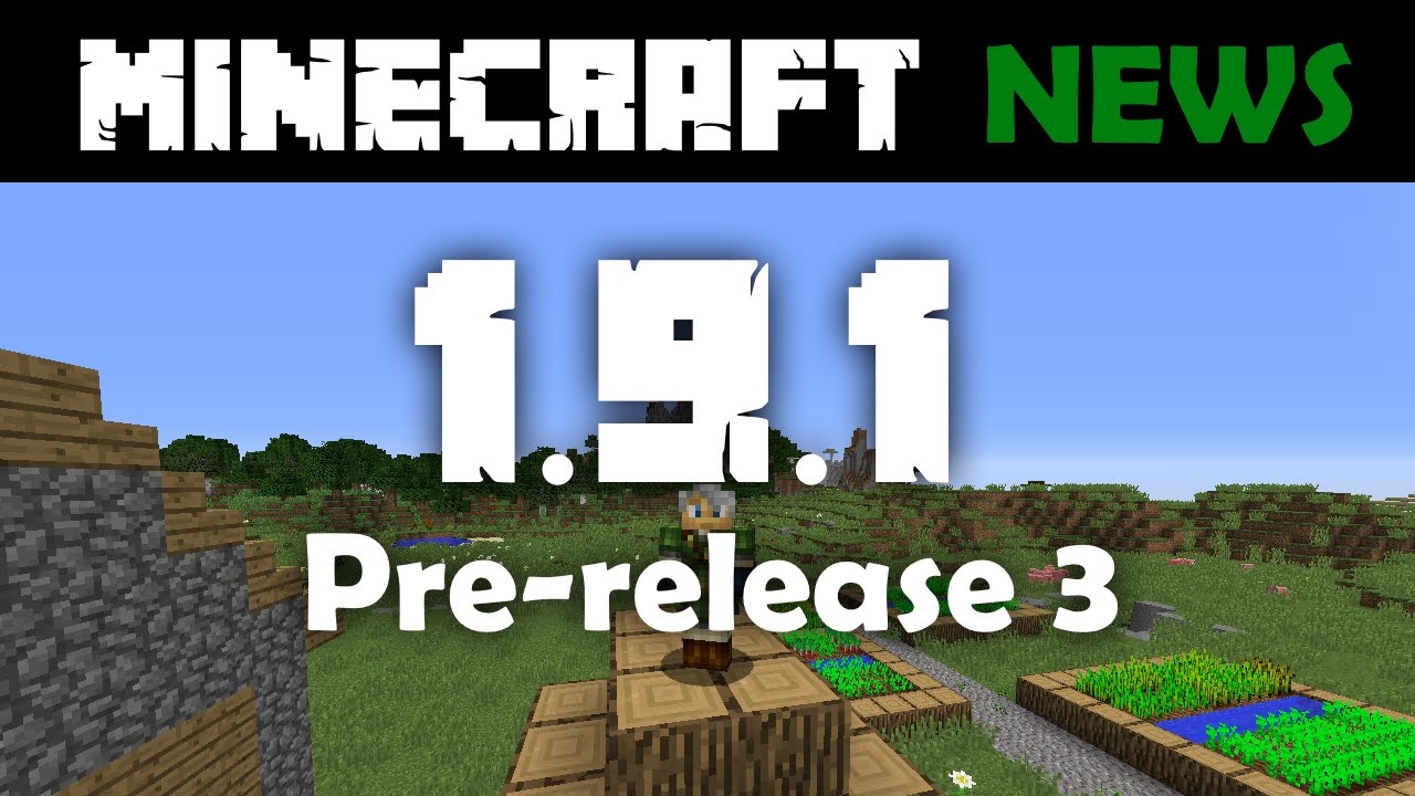 How to Download and install the Minecraft 1.9 pre-release on a