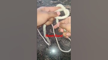 Sheet Band Knot ll Bharat Scouts and Guides ll #trending