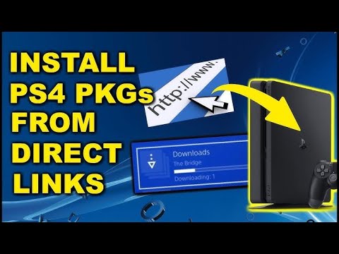 DirectPackageInstaller a tool to send PKG to your PS4 from direct links using GoldHEN payloader