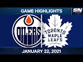 NHL Game Highlights | Oilers vs. Maple Leafs