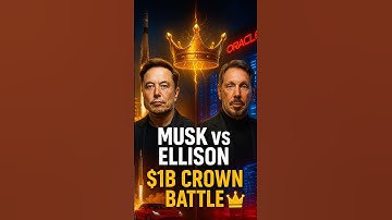 Elon Musk Nearly Loses Crown to AI Billionaire Larry Ellison #elonmusk #LarryEllison #WorldsRichest