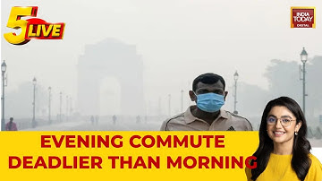 Evening Traffic in Delhi Is Killing Your Lungs Faster, New Study Finds!