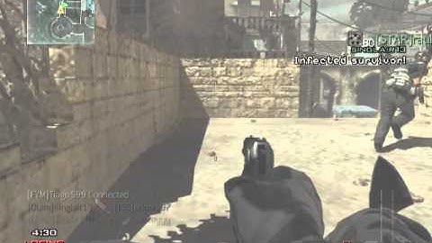 Awesome throwing knife kill in MW3 infected - by singlair