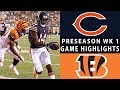 Bears vs. Bengals Highlights | NFL 2018 Preseason Week 1