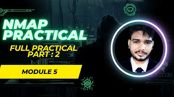 Nmap Full Practical Scan | Service Detection, OS Scan, Scan | Ethical Hacking Bootcamp |  Module 5