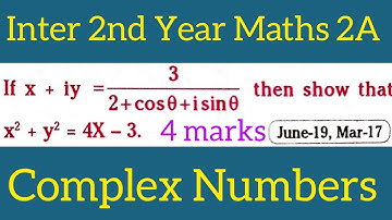 problem on complex numbers in telugu@maths naresh eclass