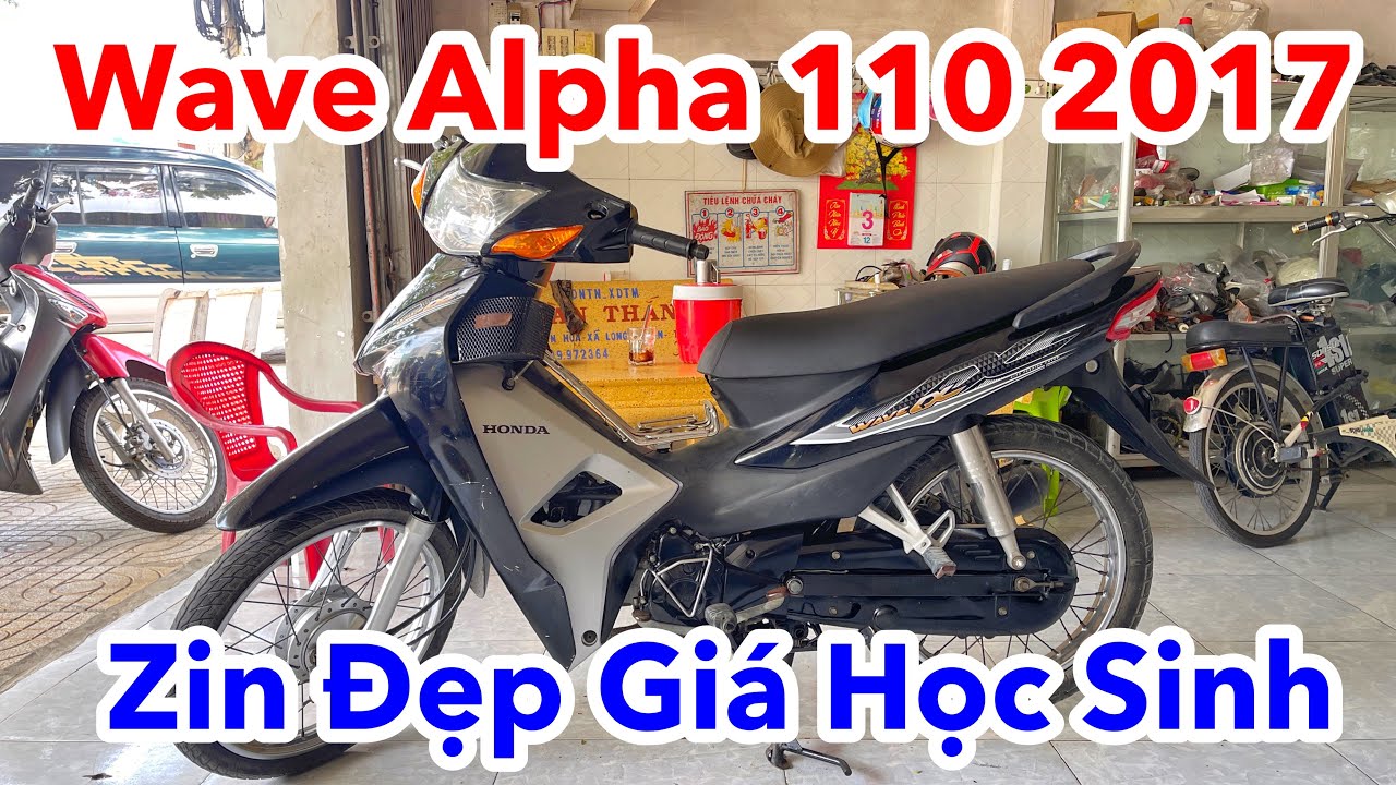 Honda Việt Nam ra mắt Wave Alpha 2017 Động cơ 110cc giá 178 triệu