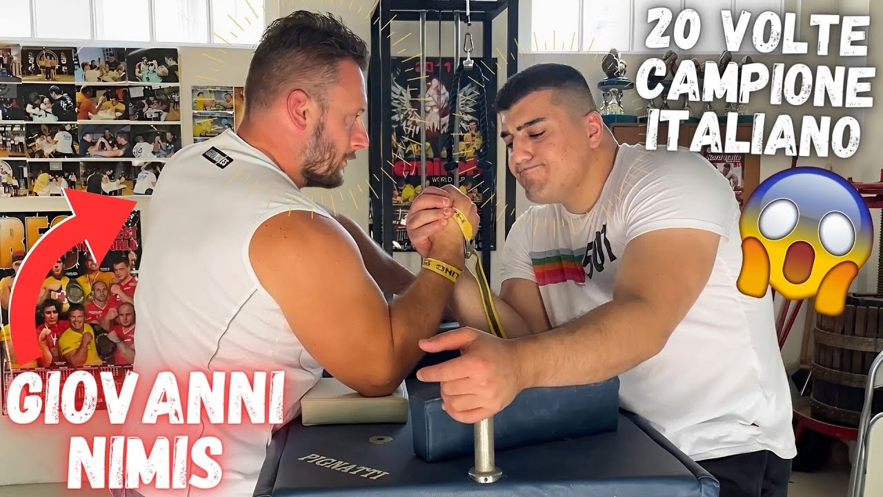 Una Giornata Con GIOVANNI NIMIS - Armwrestling Friuli