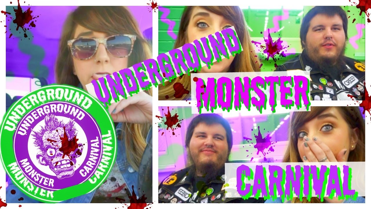 UNDERGROUND MONSTER CARNIVAL!!  | HALLOWEEN HAPPY