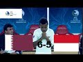 INDONESIA U-19 VS QATAR U-19 (AFC U-19) 5-6