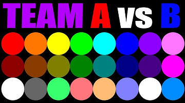 The Team A vs B Marble Race in Algodoo