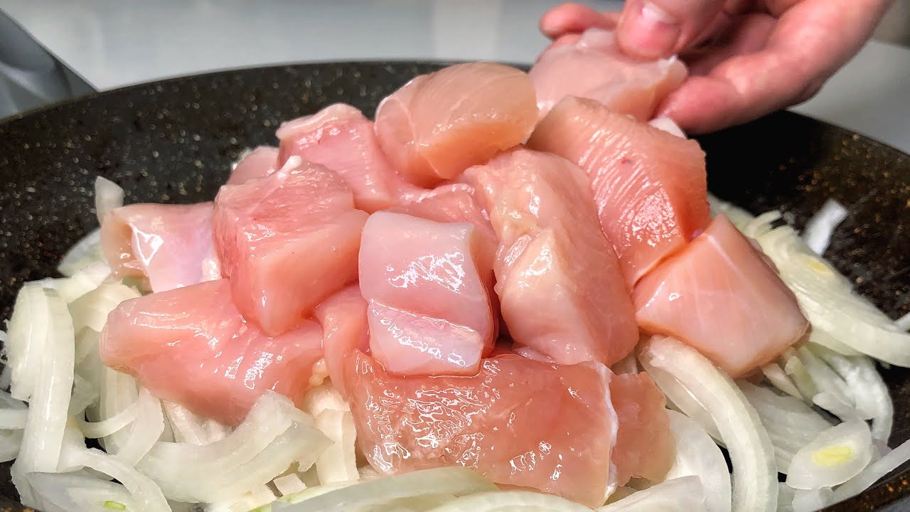 The most delicious and easy chicken breast for dinner. Chicken fillet