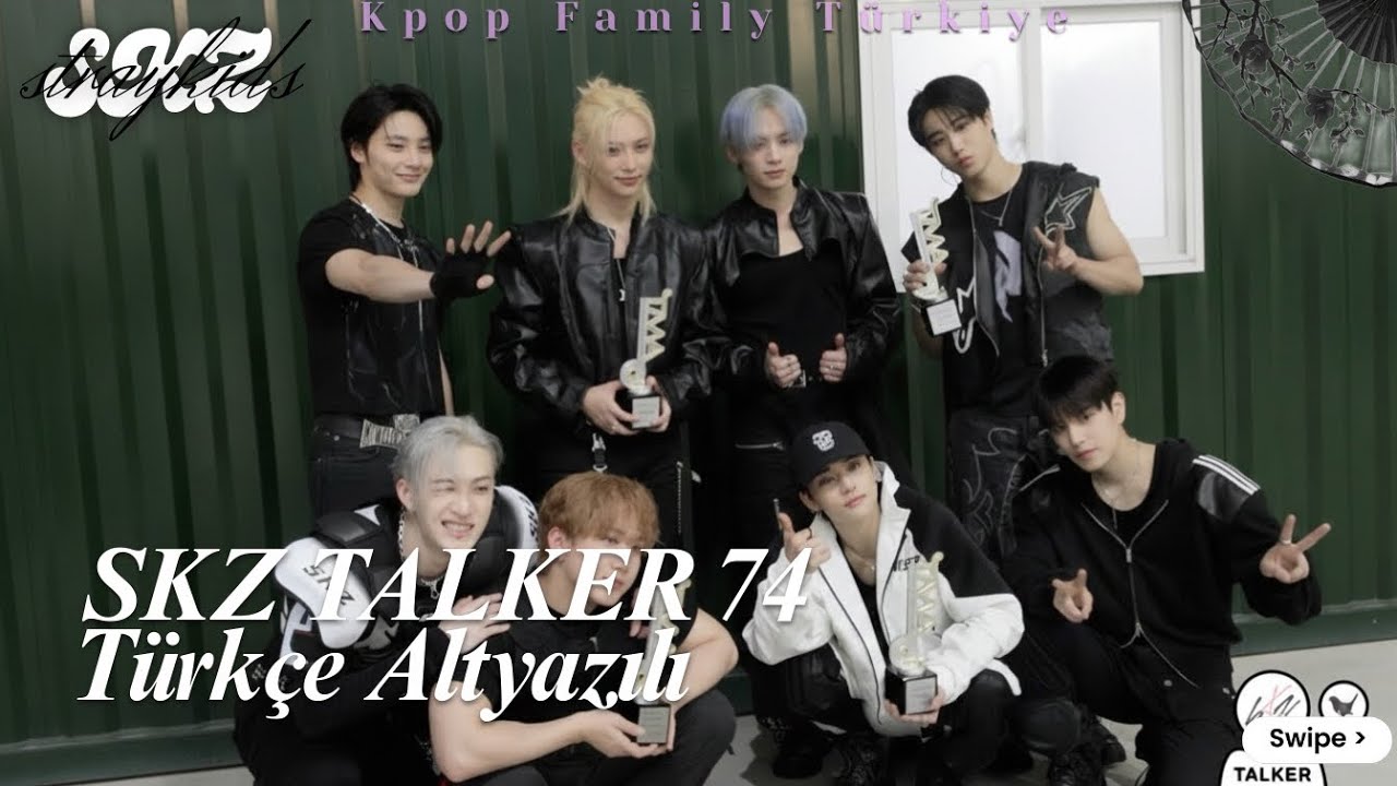 Stray Kids : SKZ-TALKER] 74. Bölüm (Türkçe Altyazılı) #straykids