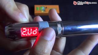 V9 Electronic Cigarette 1500mAh Variable Voltage/Wattage LCD Displayed Replaceable Battery screenshot 4