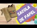 Como fazer sua próprias sacolas de papel