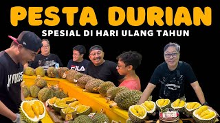 PESTA DURIAN ⁉️ DI UMUR 50 TAHUN BARU MERASAKAN DURIAN SEENAK INI #durian #duriandurihitam