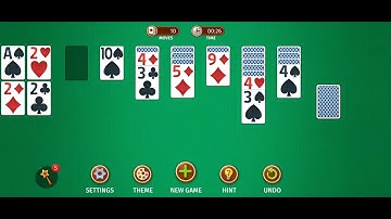 Klondike Solitaire (by NewPubCo) - free offline classic card game for Android - gameplay.