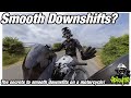 How To Downshift A Motorcycle Smoothly! With and without "Blip Shifting"!