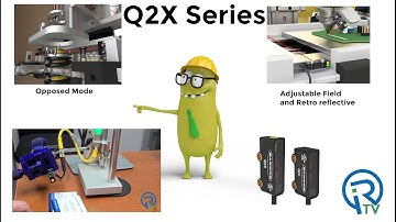 Testing out the miniature Q2X series of sensors from Banner Engineering