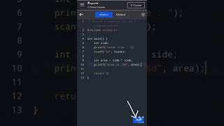 Celebrity write a program to calculate the area of square Wealth