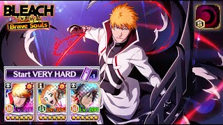 Very Hard Guild Quest Soul Reaper Ranged Clear 47s Left 👺 ICHIGO 5/5 IS BROKEN! Bleach Brave Souls